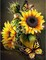 5D DIY Diamond Painting Kit for Adults – 12x16 Inch Full Drill Paint by Numbers, Yellow Butterfly Wall Art for Home Decor, Beginners & Hobbyists